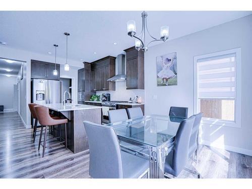 126 Saddlestone Park Ne, Calgary, AB - Indoor Photo Showing Dining Room