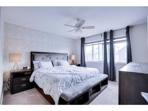 126 Saddlestone Park Ne, Calgary, AB - Indoor Photo Showing Bedroom