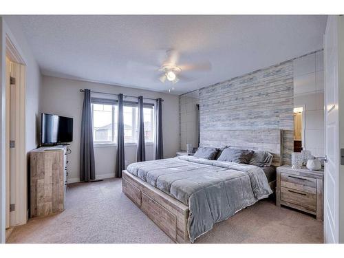 126 Saddlestone Park Ne, Calgary, AB - Indoor Photo Showing Bedroom