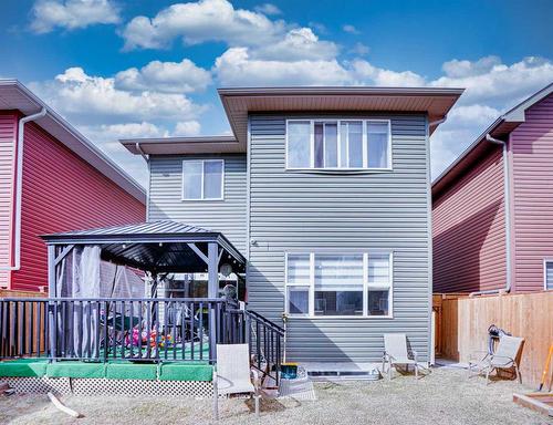 126 Saddlestone Park Ne, Calgary, AB - Outdoor With Deck Patio Veranda