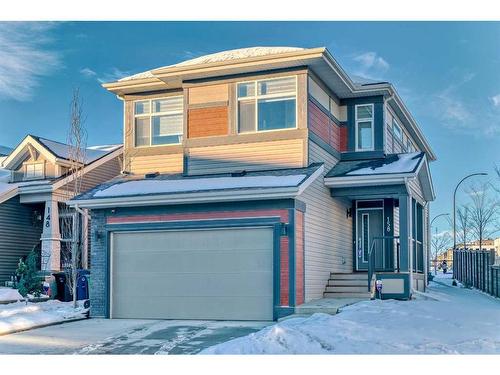 158 Seton Gardens Se, Calgary, AB - Outdoor With Facade