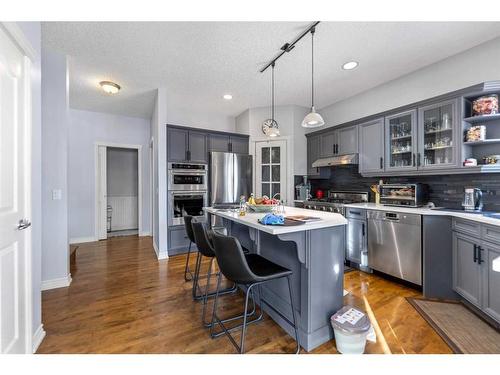 12 Hidden Creek Drive Nw, Calgary, AB - Indoor Photo Showing Kitchen With Stainless Steel Kitchen With Upgraded Kitchen