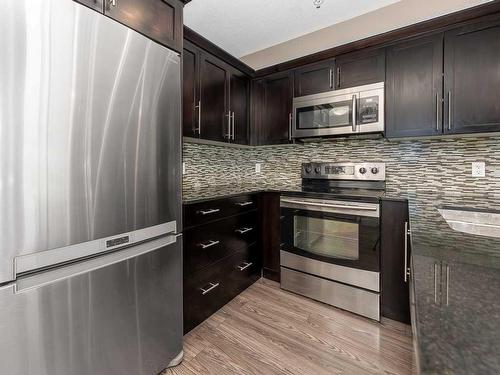 5110-155 Skyview Ranch Way Ne, Calgary, AB - Indoor Photo Showing Kitchen With Stainless Steel Kitchen With Upgraded Kitchen