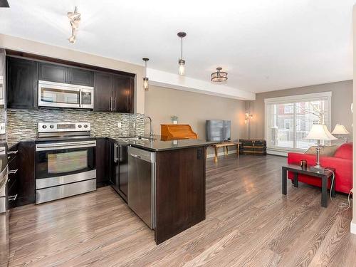 5110-155 Skyview Ranch Way Ne, Calgary, AB - Indoor Photo Showing Kitchen With Stainless Steel Kitchen With Upgraded Kitchen