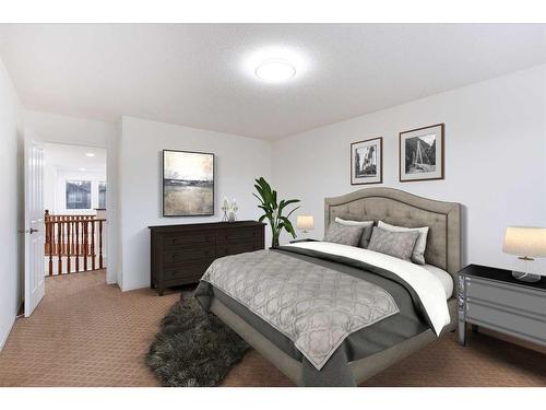 42 Royal Oak Grove Nw, Calgary, AB - Indoor Photo Showing Bedroom