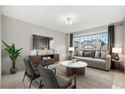 274 Covewood Park Ne, Calgary, AB - Indoor Photo Showing Living Room