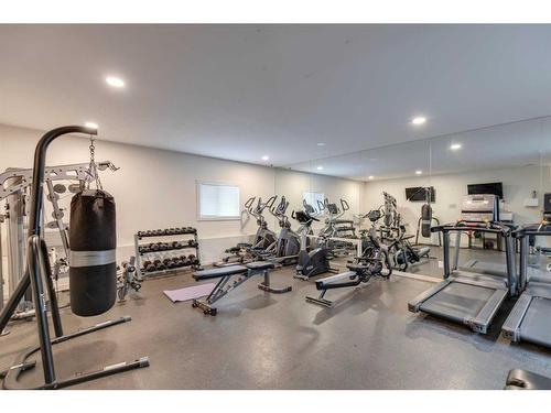 4208-181 Skyview Ranch Manor Ne, Calgary, AB - Indoor Photo Showing Gym Room