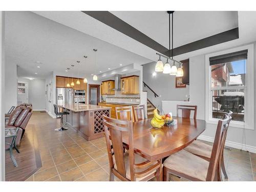 50 Sage Hill Way Nw, Calgary, AB - Indoor Photo Showing Dining Room