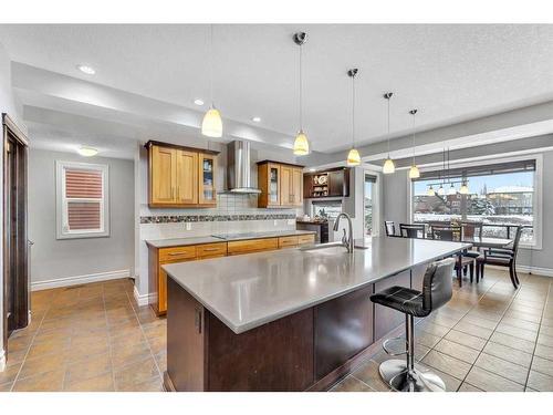 50 Sage Hill Way Nw, Calgary, AB - Indoor Photo Showing Kitchen With Upgraded Kitchen