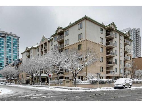 503-114 15 Avenue Sw, Calgary, AB - Outdoor With Balcony With Facade