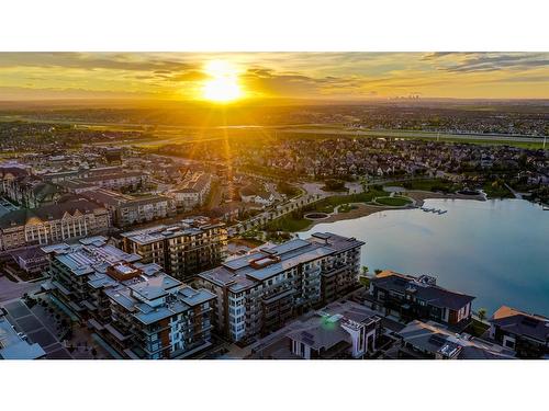 516-11 Mahogany Circle Se, Calgary, AB - Outdoor With Body Of Water With View