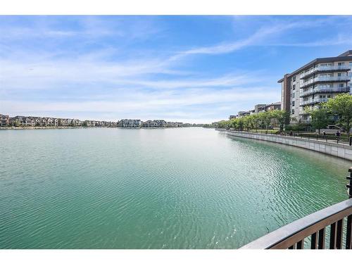 516-11 Mahogany Circle Se, Calgary, AB - Outdoor With Body Of Water With View