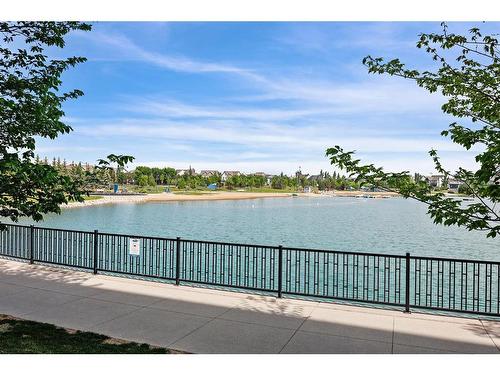 516-11 Mahogany Circle Se, Calgary, AB - Outdoor With Body Of Water With View