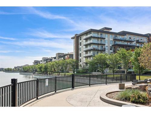 516-11 Mahogany Circle Se, Calgary, AB - Outdoor With Body Of Water