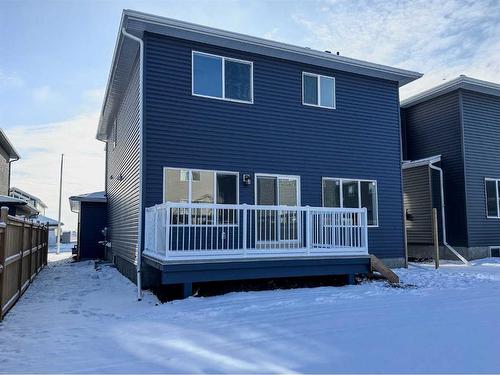 1441 Scarlett Ranch Boulevard, Carstairs, AB - Outdoor With Deck Patio Veranda With Exterior