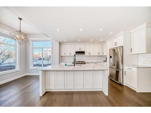 248 Tuscany Ravine View Nw, Calgary, AB - Indoor Photo Showing Kitchen With Stainless Steel Kitchen With Upgraded Kitchen