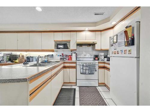 86 Abalone Crescent Ne, Calgary, AB - Indoor Photo Showing Kitchen With Double Sink