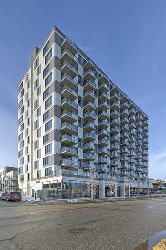 1004-123 4 Street Ne, Calgary, AB - Outdoor With Balcony With Facade