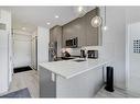 1332-76 Cornerstone Passage Ne, Calgary, AB  - Indoor Photo Showing Kitchen With Double Sink With Upgraded Kitchen 