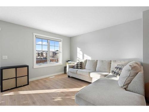 867 Cranston Avenue Se, Calgary, AB - Indoor Photo Showing Living Room