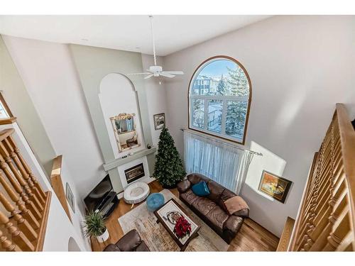 108 Citadel Circle Nw, Calgary, AB - Indoor Photo Showing Other Room With Fireplace