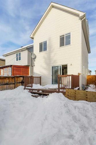 144 Chaparral Ridge Circle Se, Calgary, AB - Outdoor With Deck Patio Veranda With Exterior