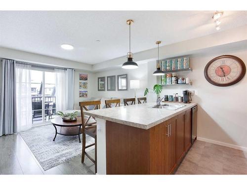 5303-279 Copperpond Common Se, Calgary, AB - Indoor Photo Showing Kitchen With Double Sink