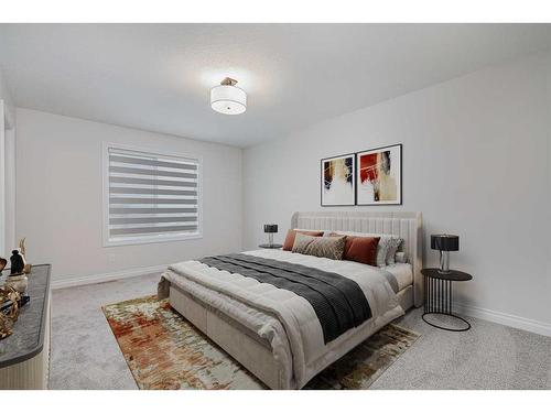 209 Homestead Terrace Ne, Calgary, AB - Indoor Photo Showing Bedroom