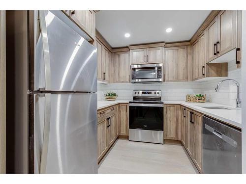 209 Homestead Terrace Ne, Calgary, AB - Indoor Photo Showing Kitchen With Stainless Steel Kitchen With Upgraded Kitchen