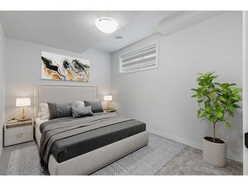 209 Homestead Terrace Ne, Calgary, AB - Indoor Photo Showing Bedroom