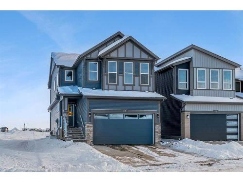 26 Cobbleridge Place Sw, Airdrie, AB - Outdoor With Facade