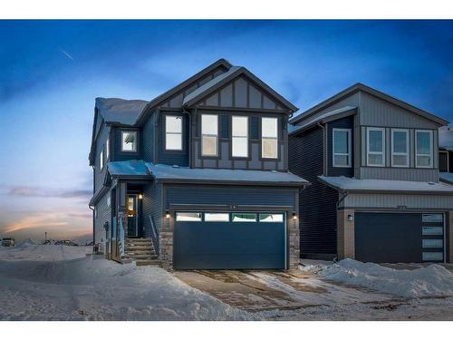 26 Cobbleridge Place Sw, Airdrie, AB - Outdoor With Facade