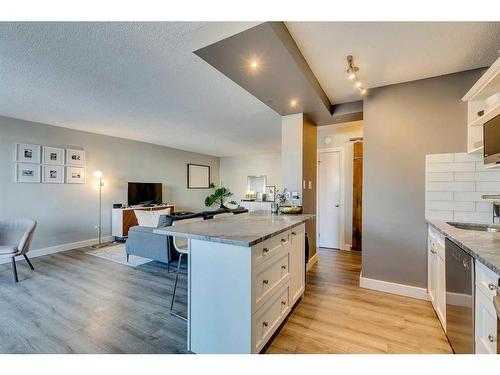 302-1027 Cameron Avenue Sw, Calgary, AB - Indoor Photo Showing Kitchen