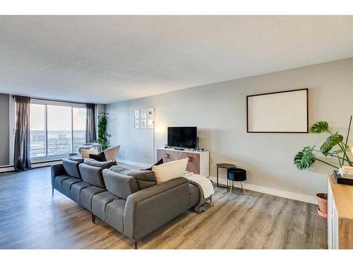 302-1027 Cameron Avenue Sw, Calgary, AB - Indoor Photo Showing Living Room