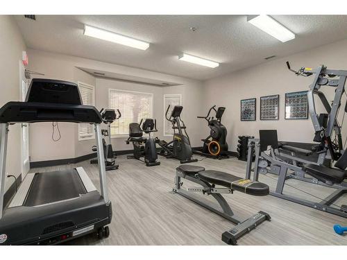 3309-3000 Sienna Park Green Sw, Calgary, AB - Indoor Photo Showing Gym Room