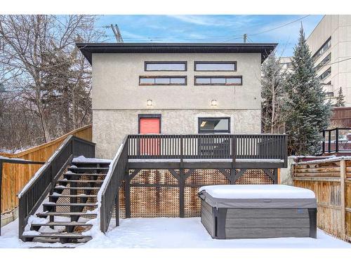 3524 8 Avenue Nw, Calgary, AB - Outdoor With Deck Patio Veranda With Exterior