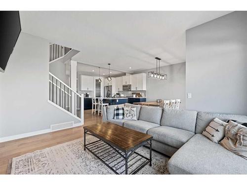 42 Waterford Road, Chestermere, AB - Indoor Photo Showing Living Room