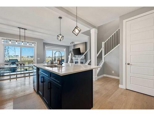 42 Waterford Road, Chestermere, AB - Indoor Photo Showing Kitchen