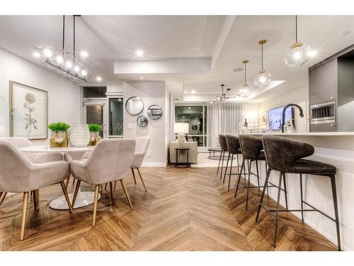 114-8505 Broadcast Avenue Sw, Calgary, AB - Indoor Photo Showing Dining Room