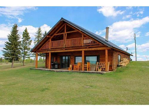 7063 584 Highway, Sundre, AB - Outdoor With Deck Patio Veranda