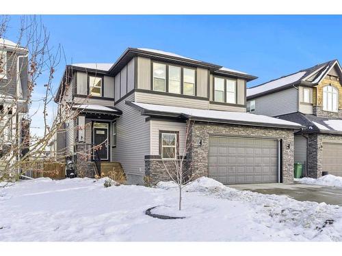 134 Rainbow Falls Blvd, Chestermere, AB - Outdoor With Facade