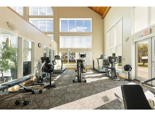 246-6868 Sierra Morena Boulevard Sw, Calgary, AB - Indoor Photo Showing Gym Room