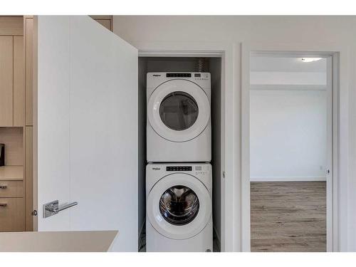 1216-681 Savanna Boulevard Ne, Calgary, AB - Indoor Photo Showing Laundry Room