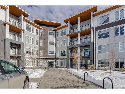 1216-681 Savanna Boulevard Ne, Calgary, AB - Outdoor With Balcony With Facade