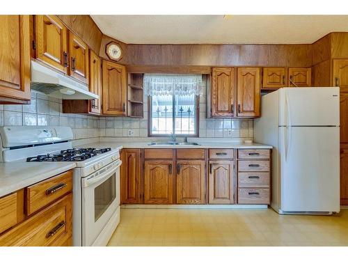 3924 76 Street Nw, Calgary, AB - Indoor Photo Showing Kitchen With Double Sink