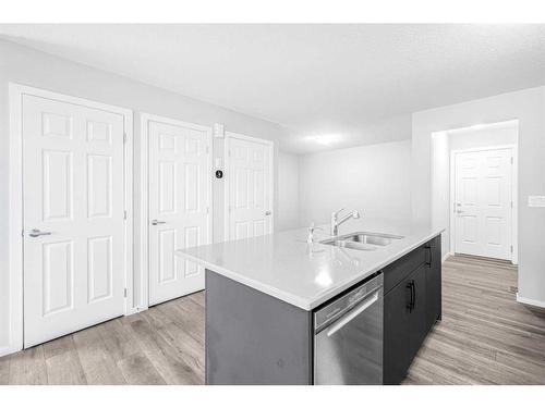 1481 148 Ave Nw, Calgary, AB - Indoor Photo Showing Kitchen With Double Sink