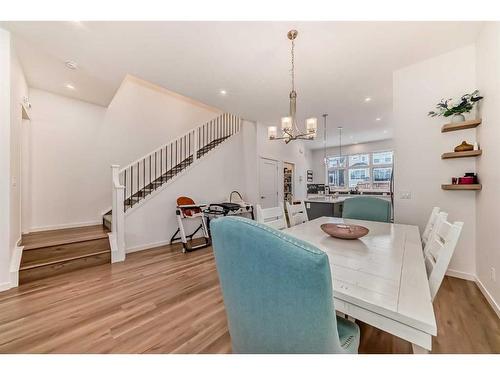 313 Masters Avenue Se, Calgary, AB - Indoor Photo Showing Dining Room