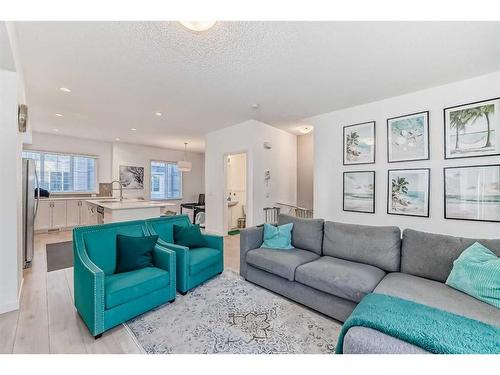 411 Nolanlake Villas Nw, Calgary, AB - Indoor Photo Showing Living Room