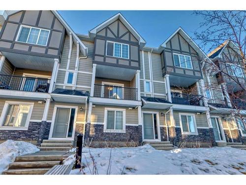 411 Nolanlake Villas Nw, Calgary, AB - Outdoor With Balcony With Facade