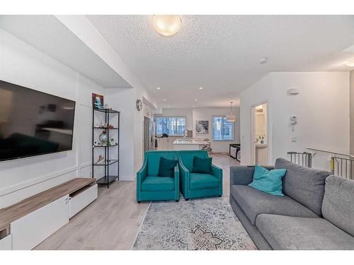 411 Nolanlake Villas Nw, Calgary, AB - Indoor Photo Showing Living Room